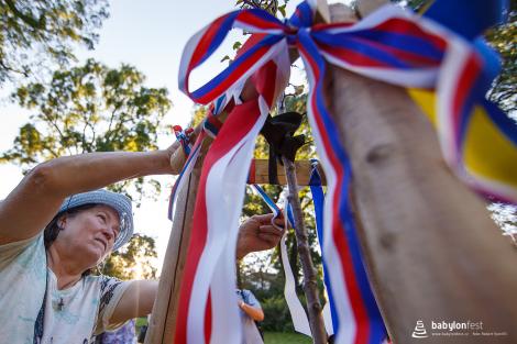 Zahájení festivalu a sázení stromů národů
