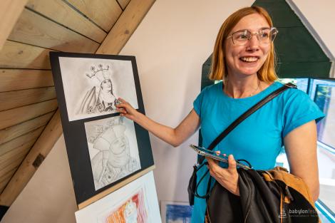 Stopy Elišky Rejčky stále živé / výstava v Arnoldově vile