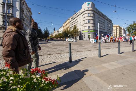 Babylon pod Špilberkem – průvod
