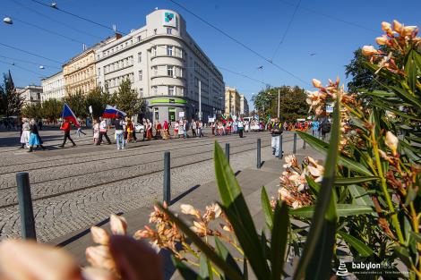 Babylon pod Špilberkem – průvod