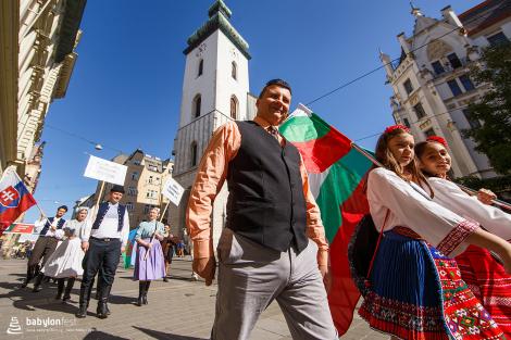 Babylon pod Špilberkem – průvod