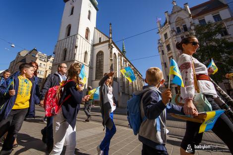 Babylon pod Špilberkem – průvod