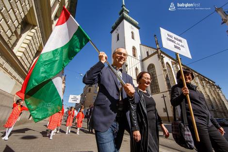Babylon pod Špilberkem – průvod