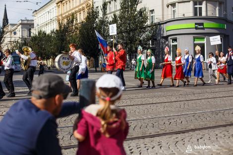 Babylon pod Špilberkem – průvod