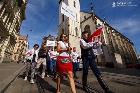 Babylon pod Špilberkem – průvod