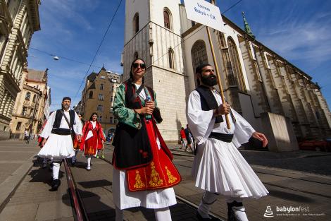 Babylon pod Špilberkem – průvod