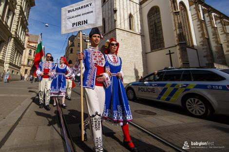 Babylon pod Špilberkem – průvod