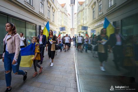 Babylon pod Špilberkem – průvod