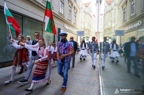 Babylon pod Špilberkem – průvod