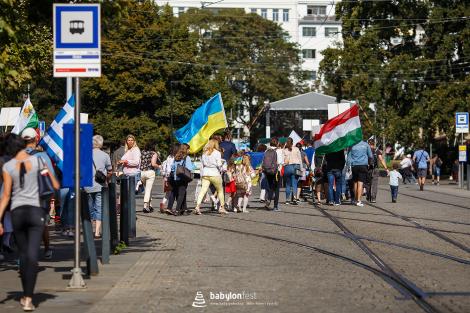 Babylon pod Špilberkem – průvod