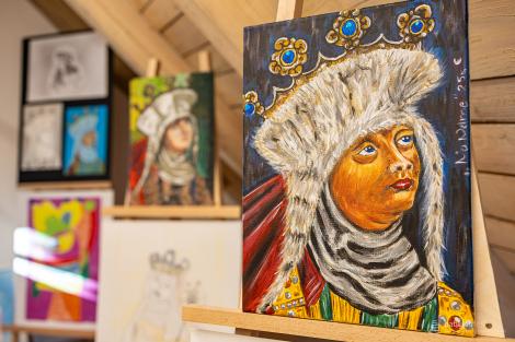 Stopy Elišky Rejčky stále živé / výstava v Arnoldově vile