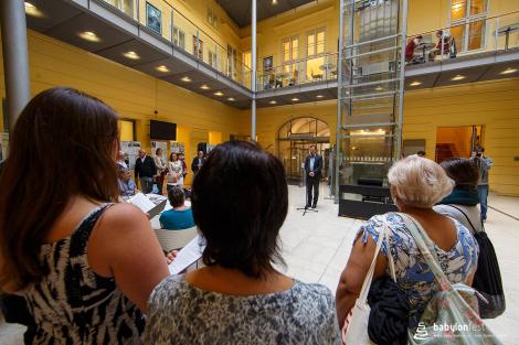 Vernisáž v Knihovně Jiřího Mahena