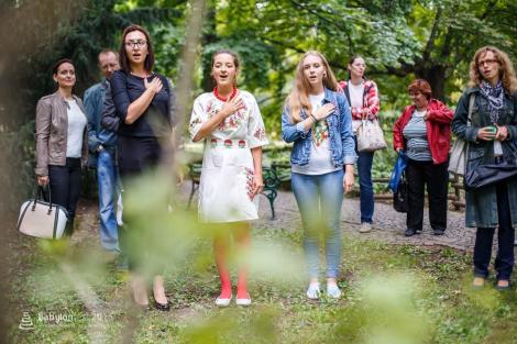 Stromy národů – slavnostní vysazení národních stromů Poláků a Ukrajinců.