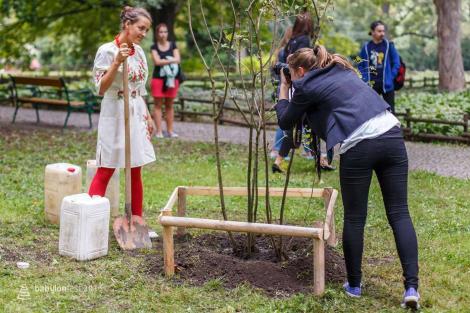 Stromy národů – slavnostní vysazení národních stromů Poláků a Ukrajinců.