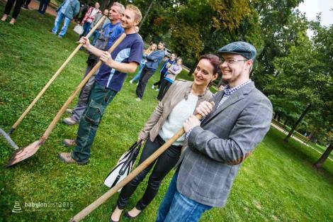 Stromy národů – slavnostní vysazení národních stromů Poláků a Ukrajinců.