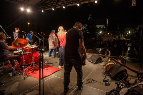 Open Air koncert skupiny Čankišou