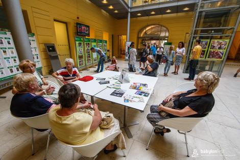 Vernisáž výstavy – Robert Vystrčil: Babylonfest